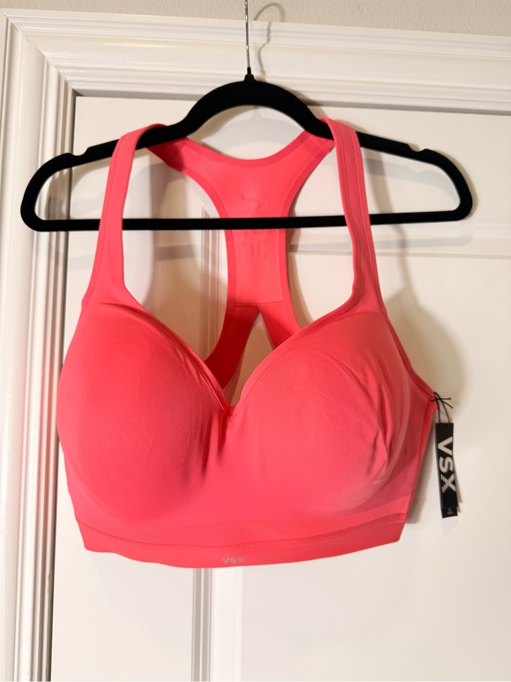 Victoria's Secret VSX Coral Pink/Coral Racerback Sports Bra